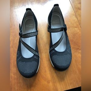 NWOT Dansko Haven Suede Mary Jane Comfort Shoe Black Sz 38 (US 7.5-8) EUC